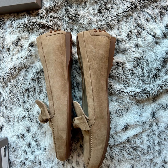Amalfi Beige Suede Loafers, size 8.5 - Picture 4 of 5